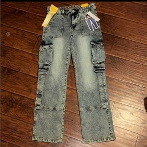 VIP Straight Leg Cargo Jean